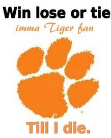 ClemsonView's tweet photo. Orange isn't just for Halloween... It's also for Clemson GAME DAY!
#Clemson #ClemsonView https://t.co/aFl7Yg5vEI