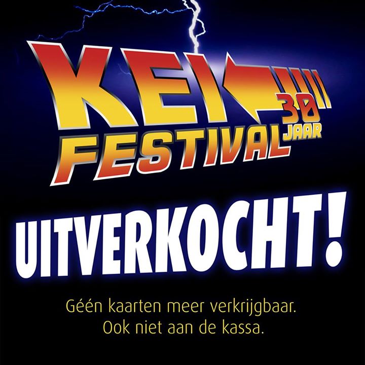 Keifestival's tweet photo. Met een grote glimlach op ons gezicht kunnen wij mededelen dat de 30ste editie van het Keifestival is uitverkocht! https://t.co/zkSvqnMQAC