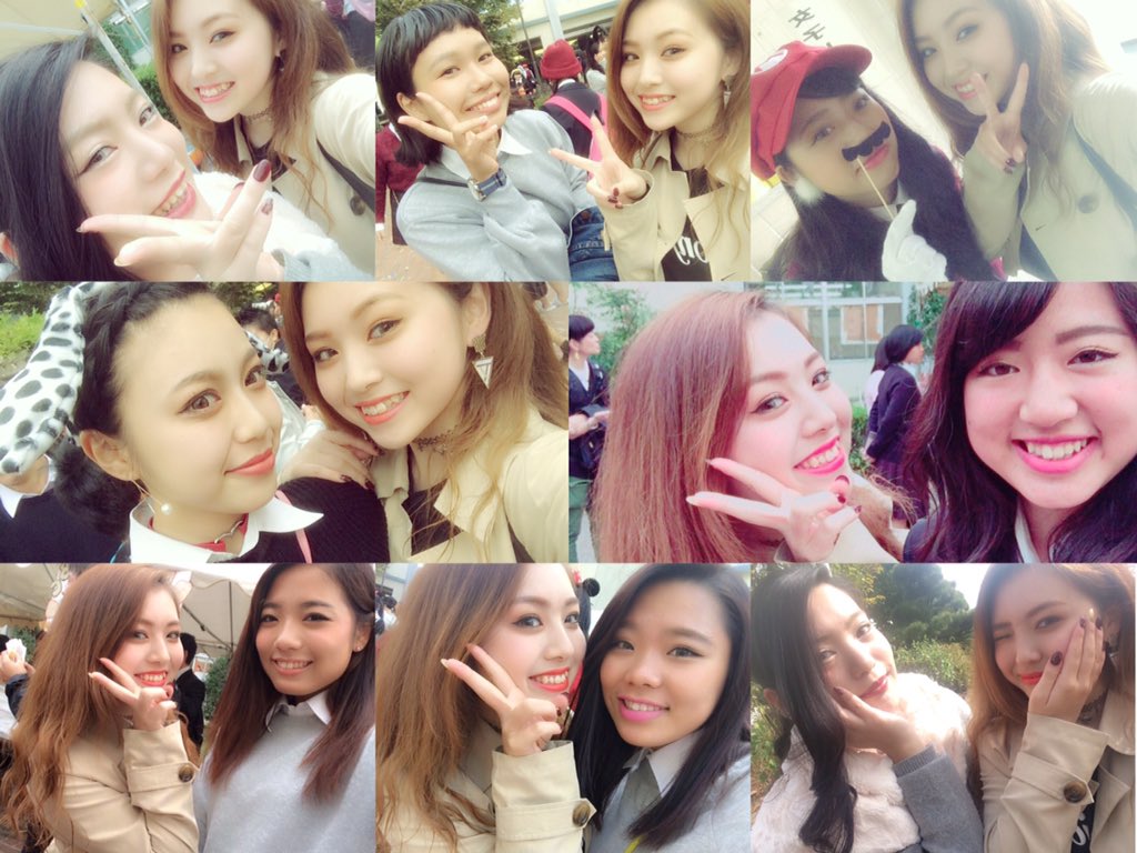 ocbrch's tweet photo. 今日は松高の文化祭行ってきたよ〜💓可愛い女の子多くてテンション上がった🙋✨（笑）りんちゃん疲れてるのに一緒に行ってくれてありがと💘ゆりのDanceも最高に面白かったし行ってよかった✌︎✌︎優花もはれもみゅうりもみんな可愛いスキ🙈💕 https://t.co/WiNMAMtL2y