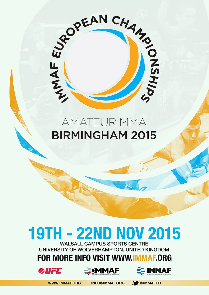 IMMAFed's tweet image. Who's going to the IMMAF European Championships? Keep up on the event's Facebook page on.fb.me/1KMFpTj