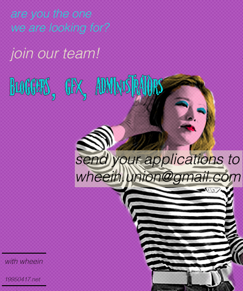 With_Wheein's tweet photo. [INFO] ‘With Wheein’ is looking for people who loves wheein and willing to work in team https://t.co/Ov9tN2KQW4 https://t.co/bbMh5si051