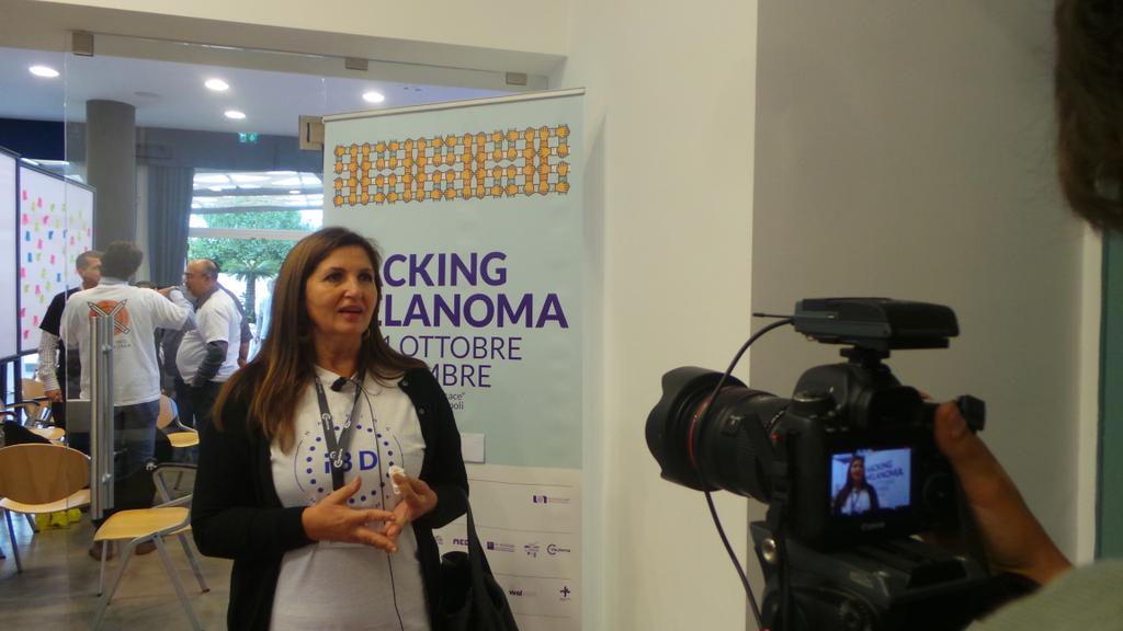 I3dApp's tweet photo. Innovazione&amp;salute, chiediamo ai nostri partecipanti cosa ne pensano. #hackingmelanoma #melanoma #innovazione https://t.co/09DocDm8A1
