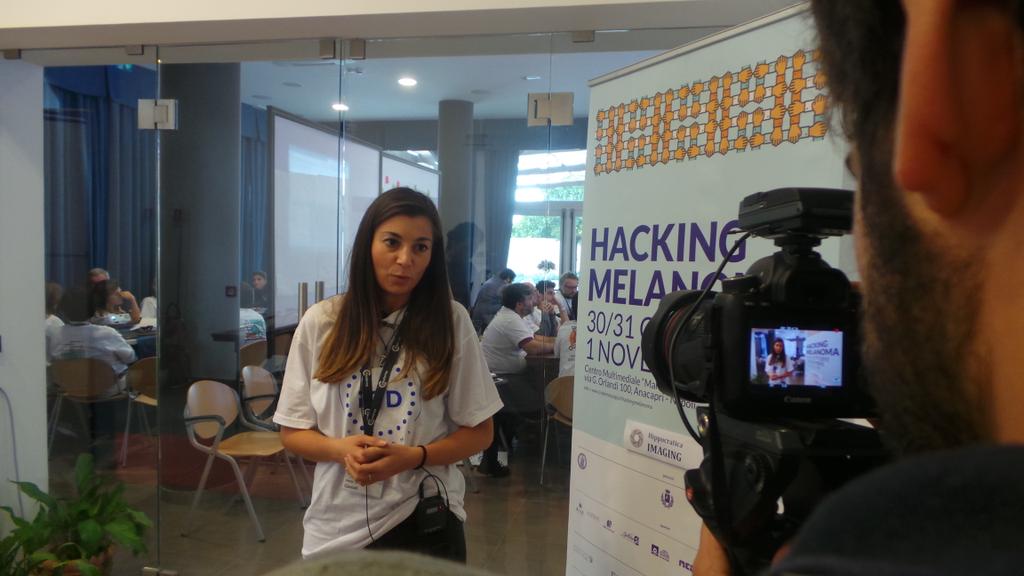 I3dApp's tweet photo. Innovazione&amp;salute, chiediamo ai nostri partecipanti cosa ne pensano. #hackingmelanoma #melanoma #innovazione https://t.co/09DocDm8A1