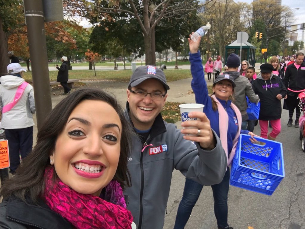 Gabby_Gonzalez's tweet photo. Lots of fun at #MakingStridesIndy! @FOX59 https://t.co/T8g7Ok37ks