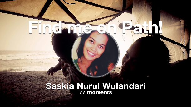 saskiadjie's tweet photo. I've shared 77 memories with my friends on #Path - see them now at https://t.co/kF2BIjGXB9! #thepersonalnetwork https://t.co/M6A5PZDhAj