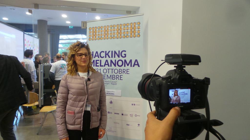 I3dApp's tweet photo. Innovazione&amp;salute, chiediamo ai nostri partecipanti cosa ne pensano. #hackingmelanoma #melanoma #innovazione https://t.co/09DocDm8A1