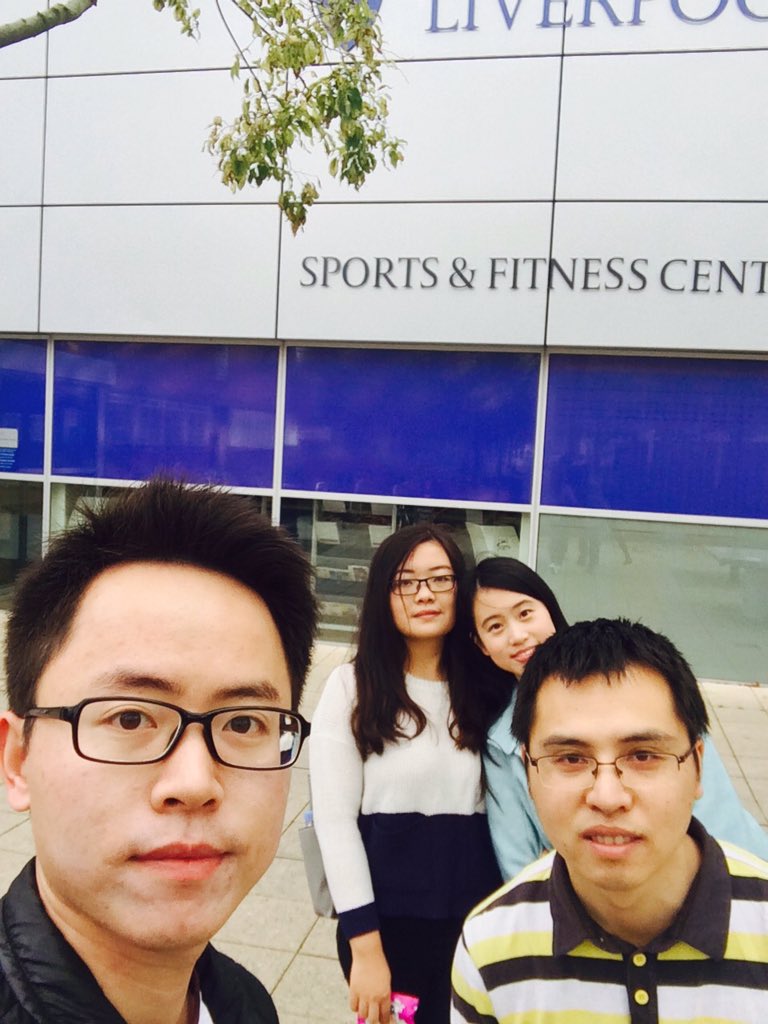 yaoping_l's tweet image. Team XDD at Liverpool University Sport and Fitness Centre #LVPSelfieRun @Run_Challenge