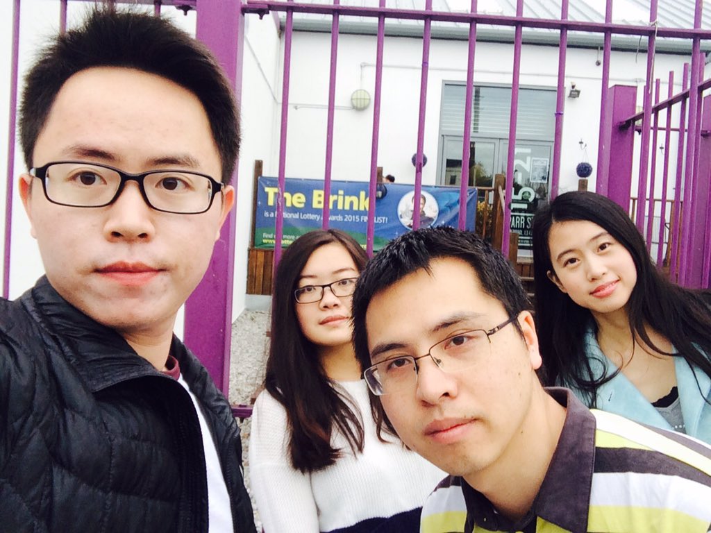 yaoping_l's tweet image. Team XDD at The Brink #LVPSelfieRun @Run_Challenge