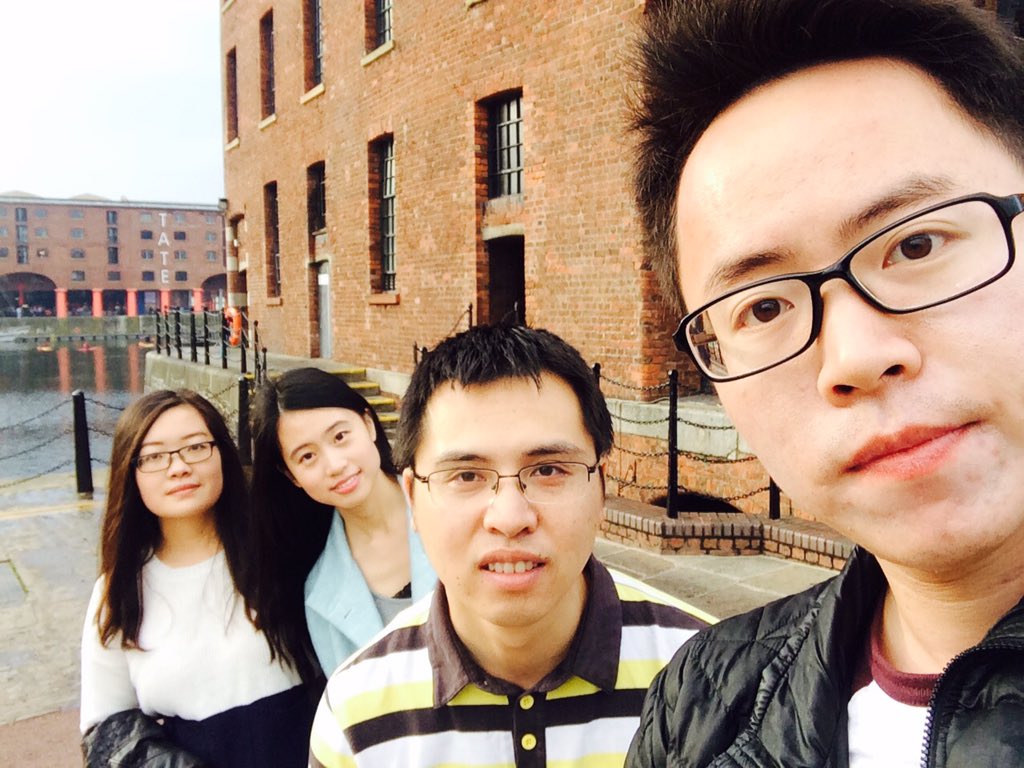 yaoping_l's tweet image. Team XDD at The Tate #LVPSelfieRun @Run_Challenge