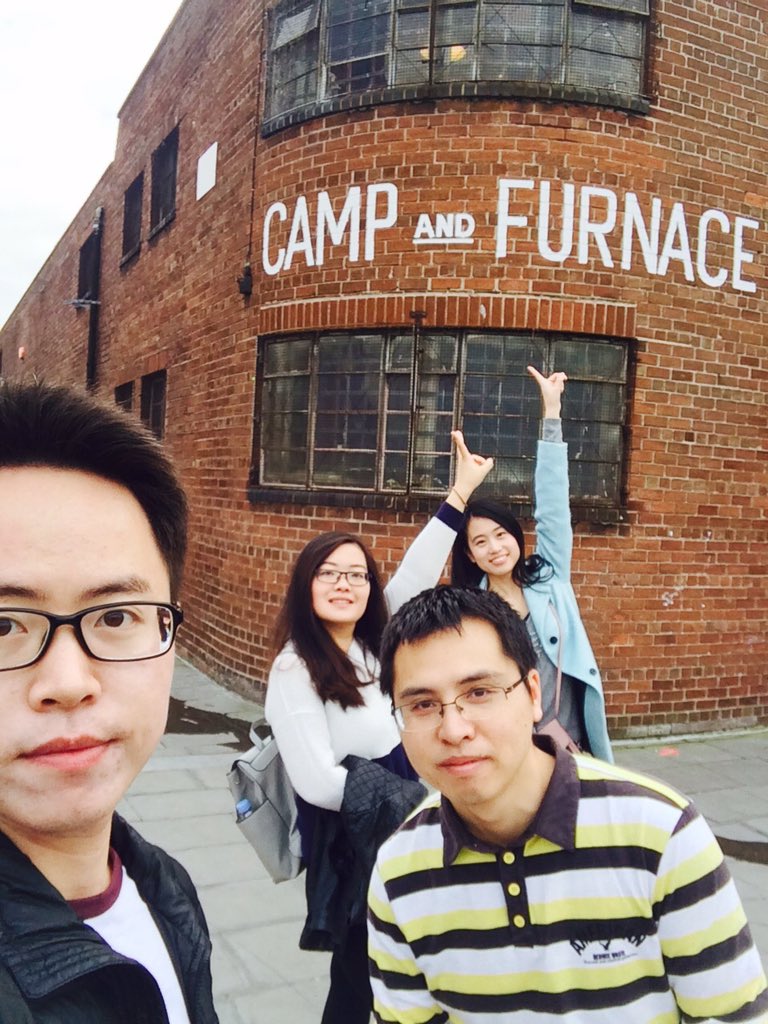 yaoping_l's tweet image. Team XDD at Camp and Furnace #LVPSelfieRun @Run_Challenge