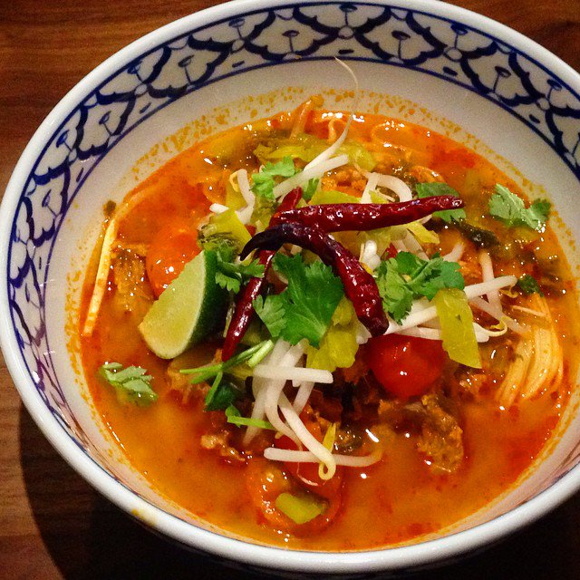 soi38dc's tweet photo. Spicy food keeps you warm! Try our noodles with pork spare ribs, minced pork in spicy/sour pork curry. #porkporkpork https://t.co/EPHtyJ02Ty