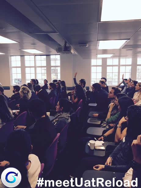ReloadGreece's tweet photo. #MeetUatReload: The room is full and the #audience is very engaged! Thanks so much everyone for coming! #startups https://t.co/R2KHMd4t5K