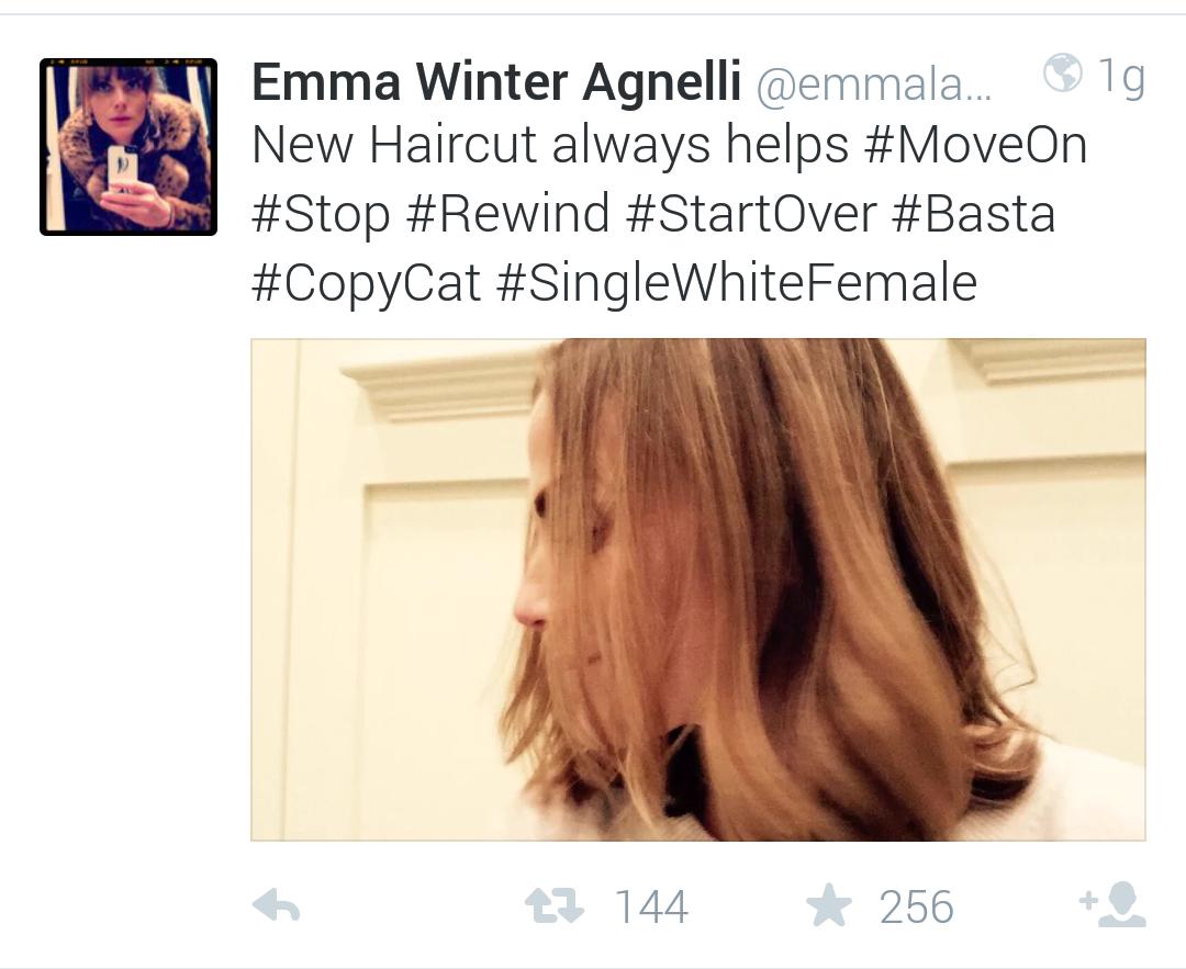 fpontiggia1's tweet photo. A me di #EmmaWinter e Agnelli frega un cazzo. Ma dell'#SingleWhiteFemale sì: fa schifo. #RacismFacts https://t.co/wZxaqeyixf