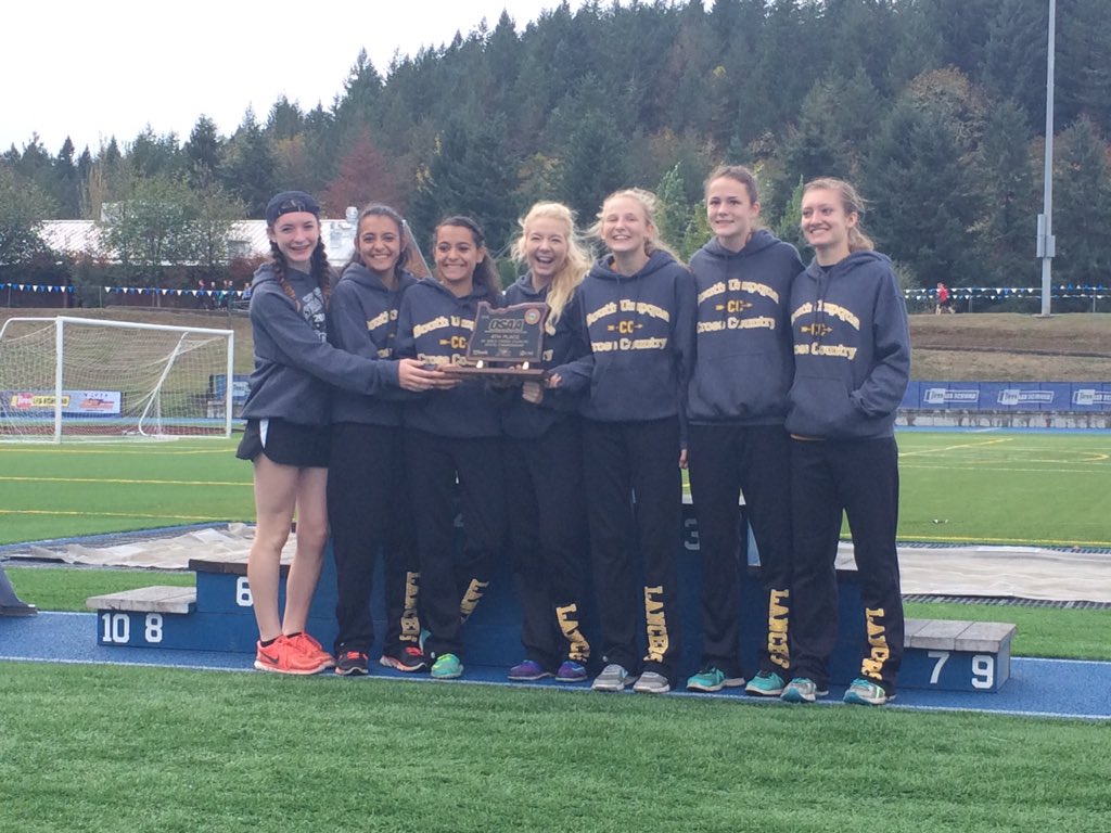 ORMilesplit's tweet photo. Girls 4A team podium: South Umpqua 4, Molalla 3, Sisters 2, and Suislaw are your champions! #ORstatechamps https://t.co/BxC0STOnaG
