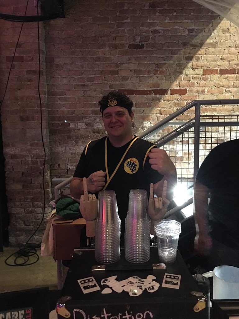DistortionBrew's tweet photo. There is no pain in this dojo. There is, however, beer. A lot of beer. https://t.co/Ga9NfSwI0O