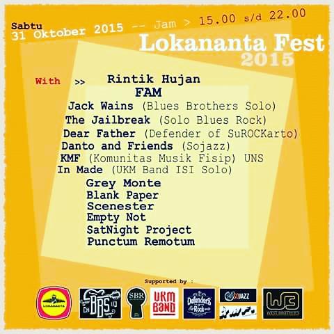 terimakasih <a href="/Seni_Lokananta/">Rumah Seni Lokananta</a> acaranya sangat keren dan band" pengisinya tooooppp..
matursuksma.!