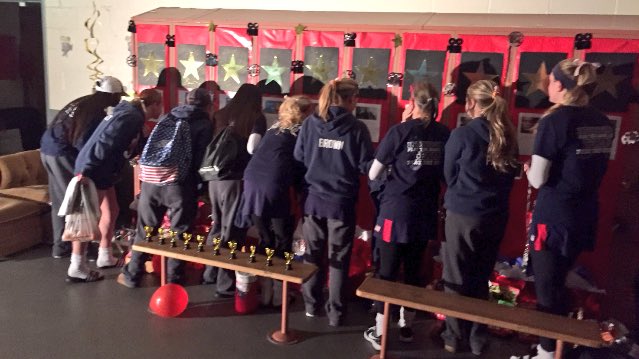 TwpFieldHockey's tweet photo. Congrats to our Seniors for a Super Spooktacular Sad Senior Saturday!! 10 amazing ladies that we'll never forget❤️💙 https://t.co/Ni8lrv0q2T