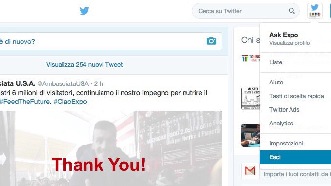 In 6 mesi tante❓, molti 😂, qualche 😳... ma resterà il 😊 ricordando <a href="/AskExpo/">Ask Expo</a>! Ciao a tutti e ciao #Expo2015! Silvia