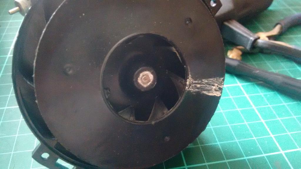jpowcode's tweet image. Stupid fan, stuck on motor.