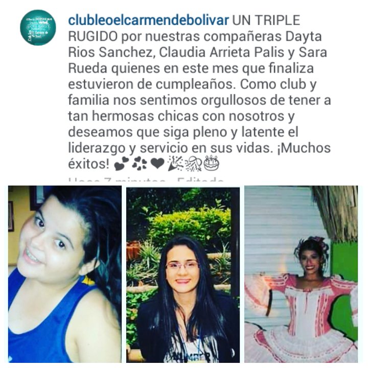 CLELCARMENDEBOL's tweet photo. ¡Felicitaciones! 🎂🎊🎉❤ @DISTRITOLEOF2 @ColombiaLeo https://t.co/7FRrhxFKSo