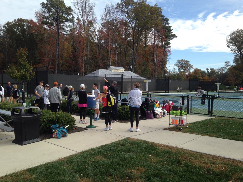 Awesome turnout for the R-MC Tennis Social. Thanks for taking the time to get to know our teams! Go Jackets!