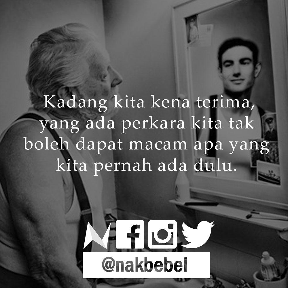 nakbebel's tweet photo. Kadang kita kena terima. #nakbebel https://t.co/beuQGWtEkh