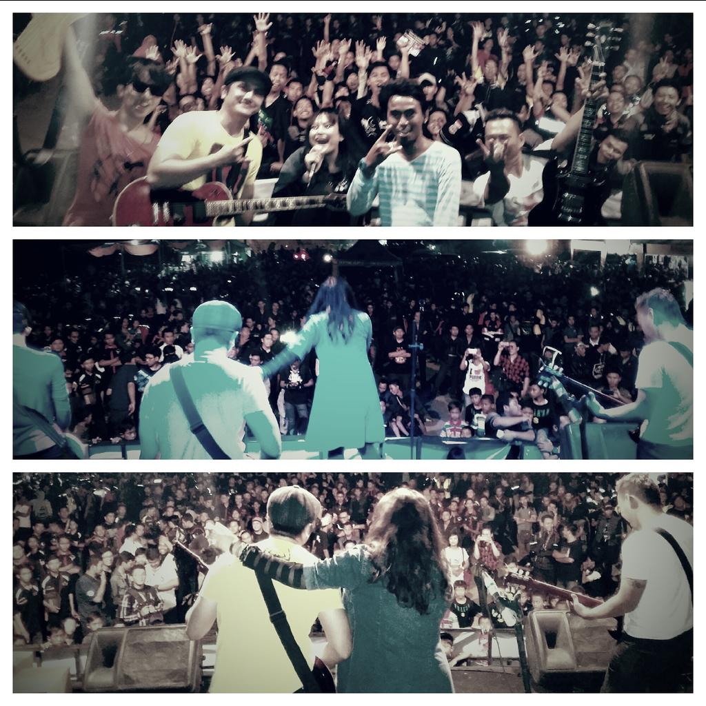 YouAndMe_Rock's tweet photo. #LivePerforment at Lap.Sadang Kletek @infosda #HeroesimForTheUnity #Anniversary 2th Honda Versa &amp; Supra 125 https://t.co/v6Lu0GPHCp