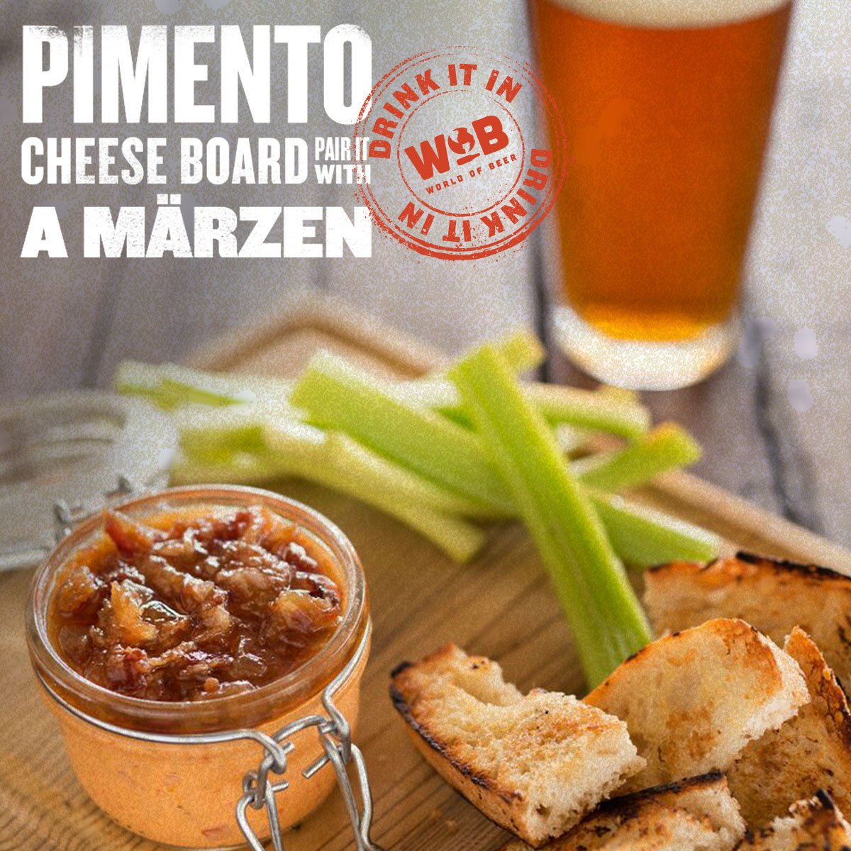 JoeyElrose's tweet photo. WOB- House-made pimento cheese spread topped with our sweet &amp; savory bacon onion jam. - https://t.co/4vJG04I5qX https://t.co/gZgE3NcoM2