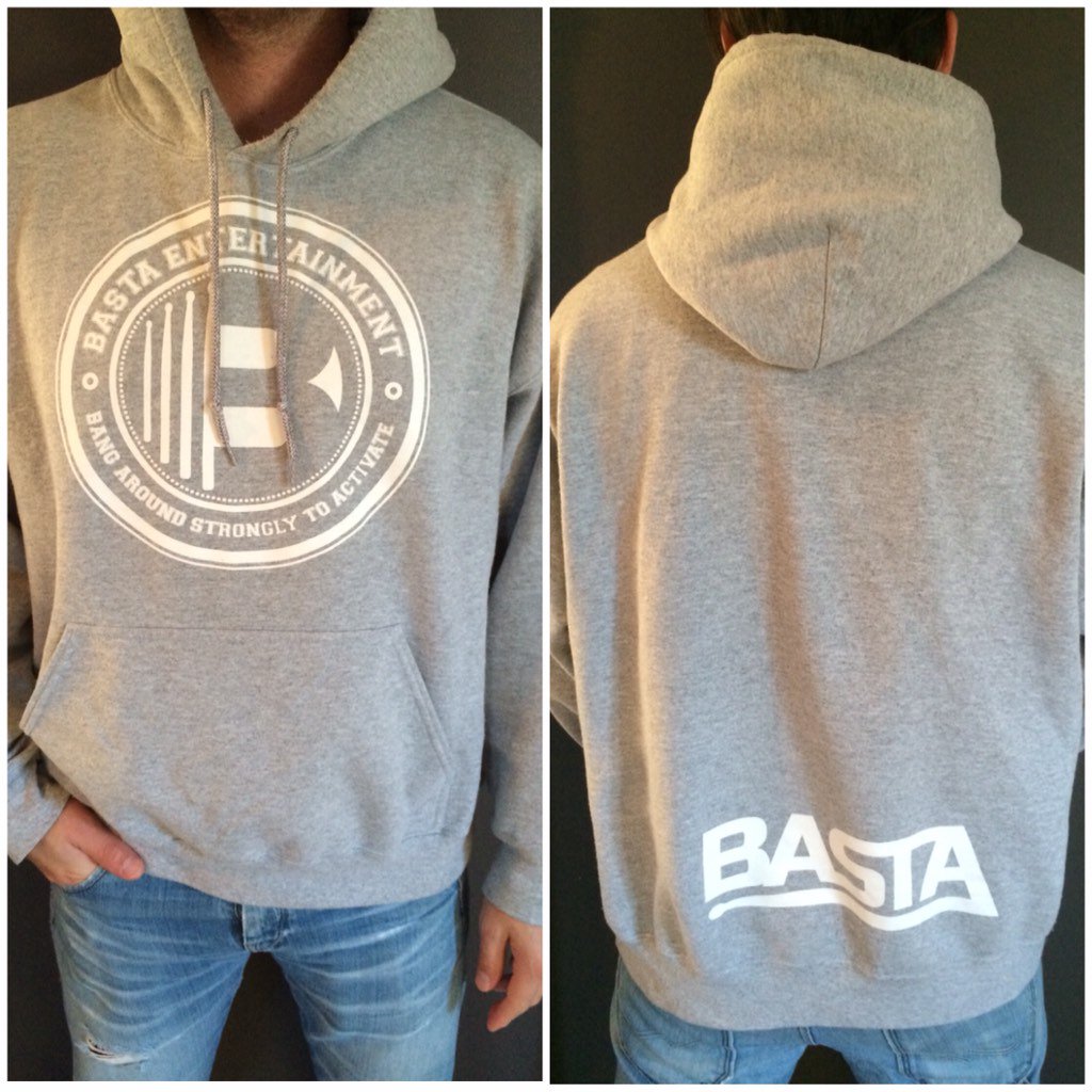 BastaDrums's tweet photo. 🎃 Avez-vous votre déguisement? Si non, vous pouvez toujours vêtir notre #hoodie! ;) #BASTAdrums #Halloween #Merch https://t.co/uilePZbyLf