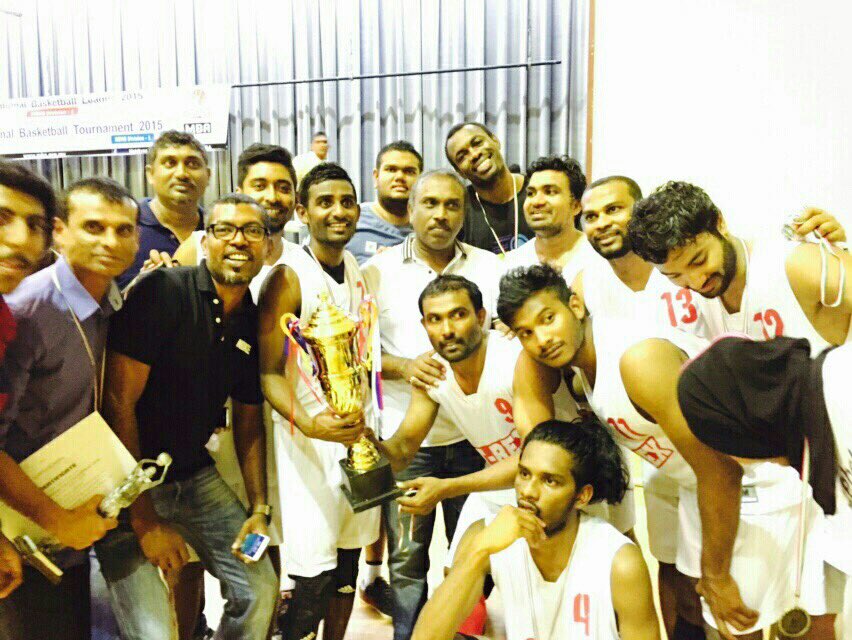 Congratulations #TREX basketball team &amp; <a href="/Naahidu/">Ibahim Nahid</a> champions of 34th national tournament. 🖕🏻🖕🏻MBA🏀🖕🏿