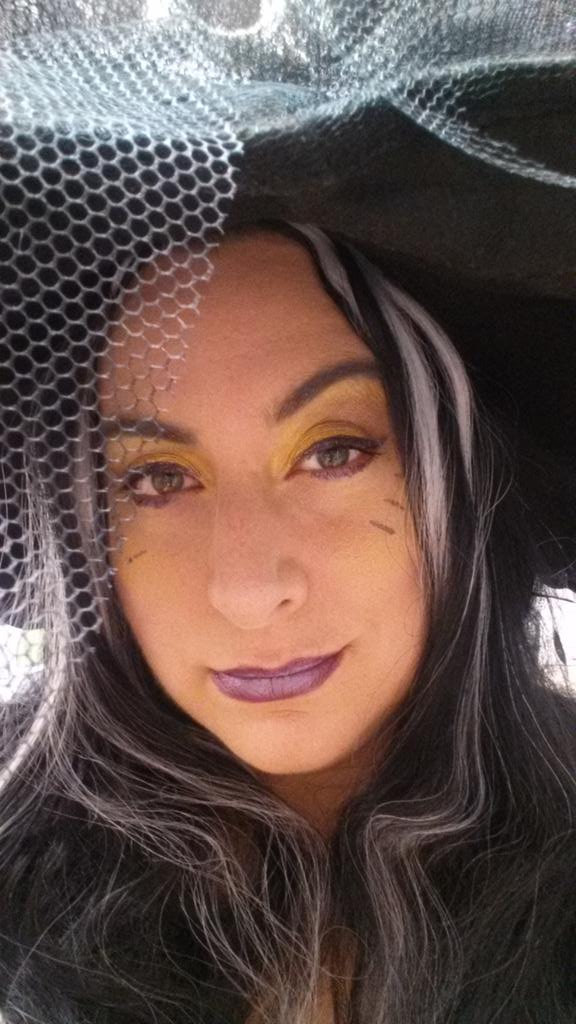 jostarlight's tweet photo. I put a spell on you... #HappyHalloween #WitchyFun https://t.co/vCmZeMHqKi