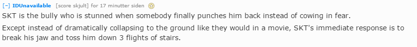 Mads3ntv's tweet photo. This comment on reddit sums up the #Worlds final pretty well tbh. SKT too damn good! https://t.co/yBaqxHL4AA