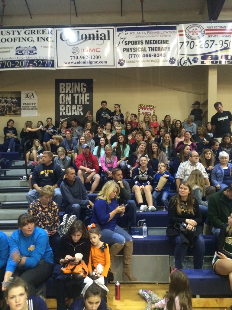 BCASection's tweet photo. Out here supporting your competition squad @ LCA! #GoKnights https://t.co/QkKMUXR8Iz