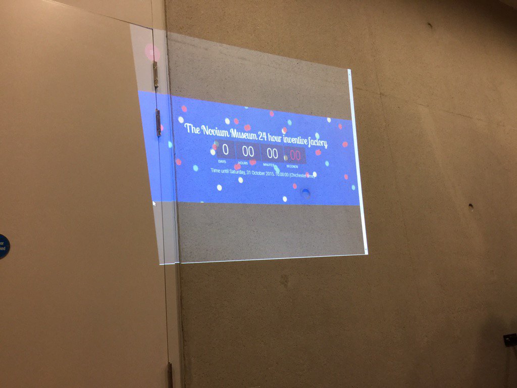 TheNovium's tweet photo. 24 hour inventive factory is over. Thank you to everyone that came! #TheNoviumMuseum #MatN2015 #finished #bedtime https://t.co/NxM680qOBP