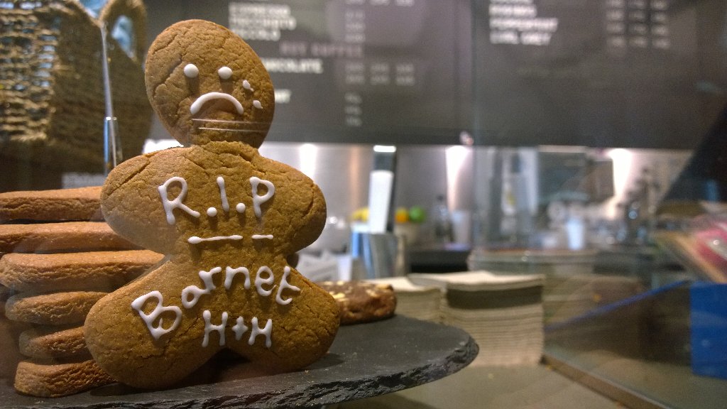 SamMarkey's tweet photo. Farewell @HandH_Barnet, a haven for tired parents w/ small children, a generous fundraising partner + #community hub https://t.co/WhOq2aXcWk