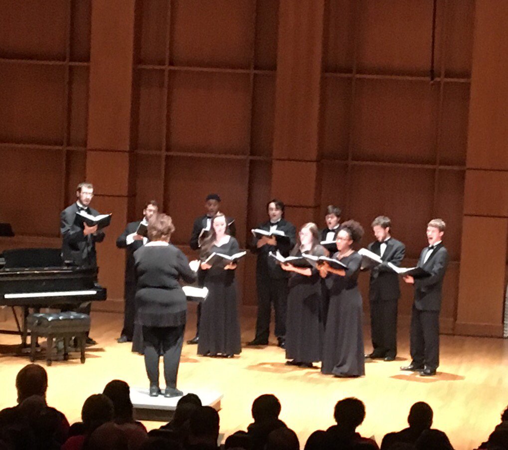 PrezLems's tweet photo. Spectacular Choral Concert last night featuring Choir, Chorale and Chambers Singers.  Thanks for a special night. https://t.co/BupFbzmuGQ