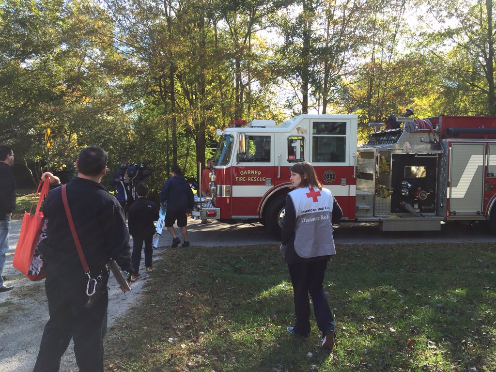GarnerFire's tweet photo. Smoke alarm canvas in full operation. https://t.co/5q8zXIPwHL