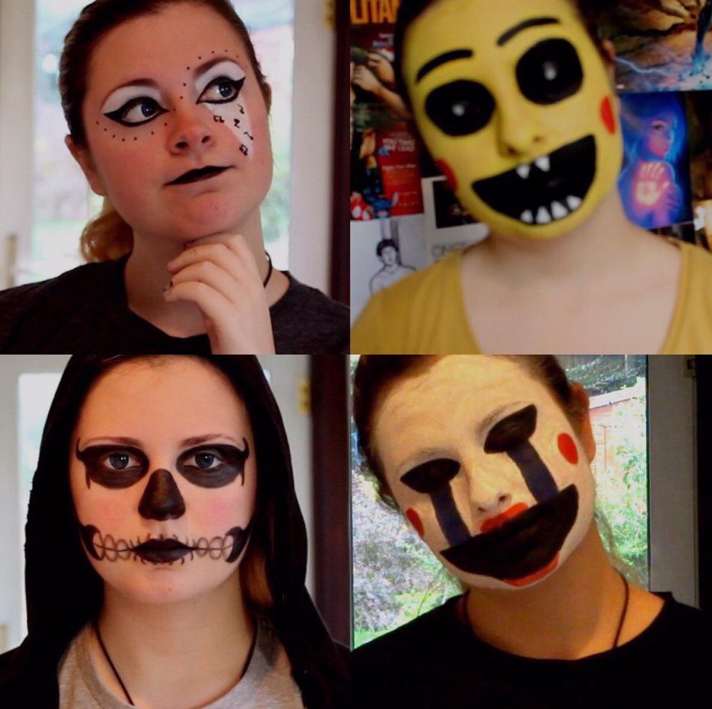 Spoilers123's tweet image. LAST MINUTE HALLOWEEN MAKEUP IDEAS!
(Link in bio) #halloweenmakeup #halloweentutorial #halloween2015 👻