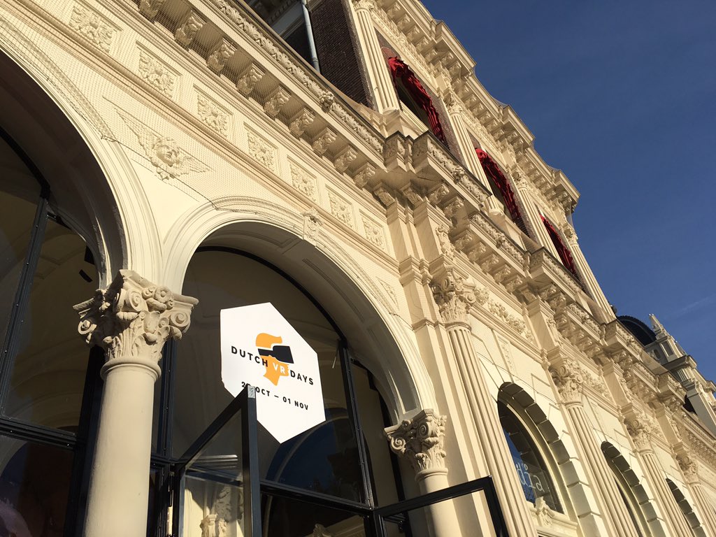 GenesisVRstudio's tweet photo. @DutchVRDays - not too shabby https://t.co/TgeC19W9yN