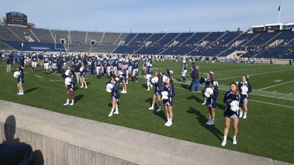 SBTVNation's tweet photo. Dope seats. Lets go #Yale https://t.co/WiAJpwD3fU