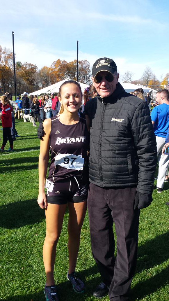 Erin S paces our Lady bulldogs in an amazing XC Race.  For a senior is doesn't get better unless U get pic w/ BD