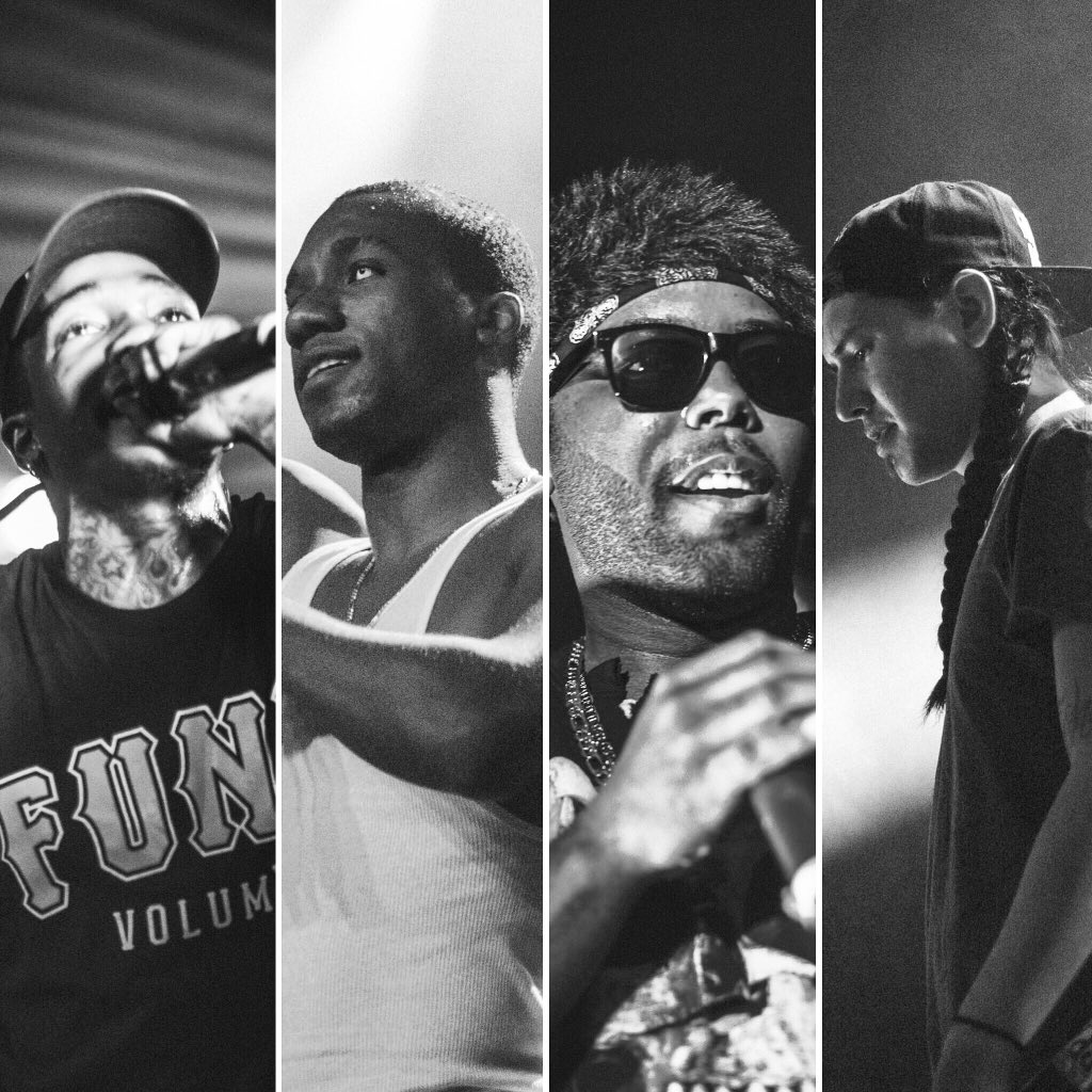 .@funkvolume <a href="/DizzyWright/">Dizzy Wright</a> <a href="/hopsin/">Hopsin</a> <a href="/JarrenBenton/">Jarren Benton</a> @djhoppa in San Antonio tonight! Myfunkvolume.com #stillmovin