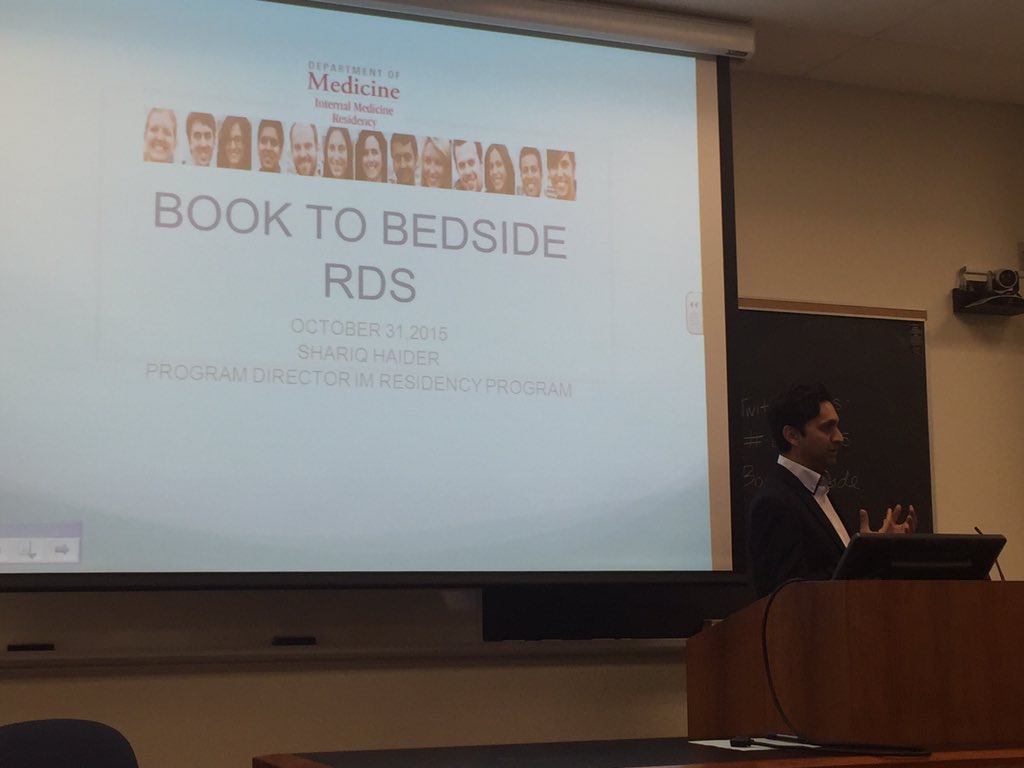 TinaFelfeli's tweet photo. #b2b2015 #McMaster Dr Haider highlights the key features of the #internal_medicine training program @McMasterU https://t.co/XTRD61UemT