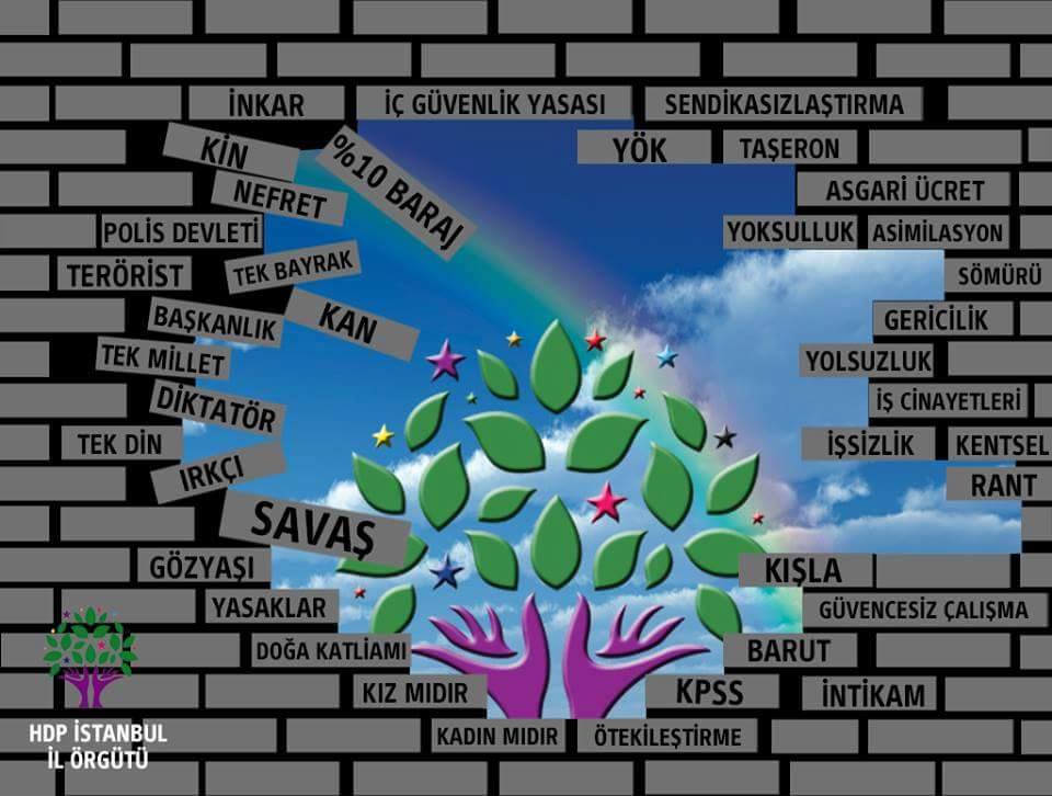dempartistanbul's tweet photo. İnadına Barış,İnadına HDP #1KasımdaOyumHDPye https://t.co/5YaVhvLRUz