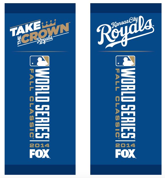 All of these banners must have been weighing the <a href="/Royals/">Kansas City Royals</a> down. RT for a chance to take one off our hands! #CrownTown