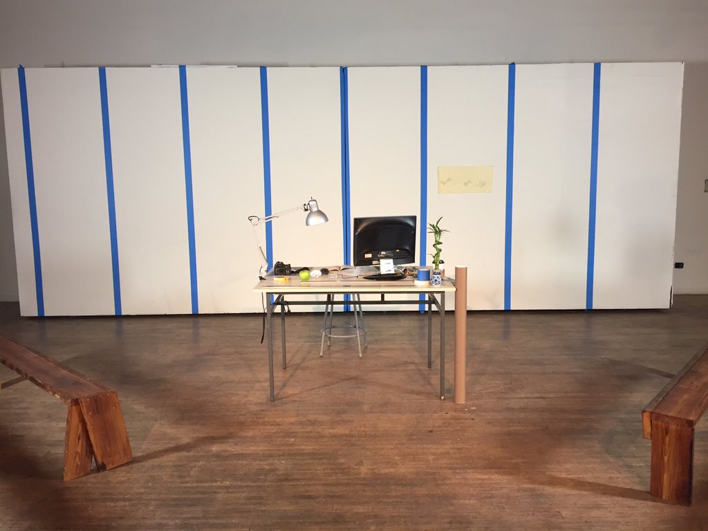 Arch_Lobby's tweet photo. stage is set, camera is going, spect-actors are warmed up lets start #reWorkingArchitecture! https://t.co/e5xD4lXD27 https://t.co/3DeJkjJGqv