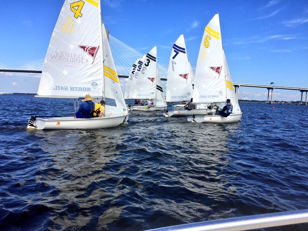 CofCSailing's tweet image. 6B at the start!