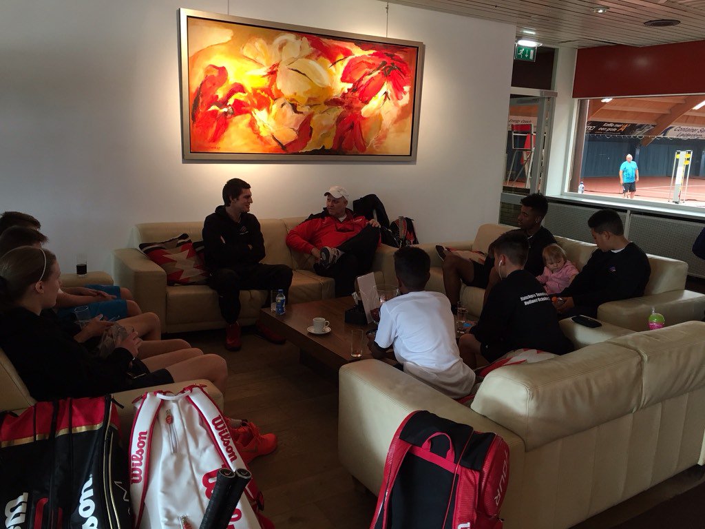 matchprotennis's tweet photo. Photos with Carel on the Holland trip https://t.co/hMx8jKowg0