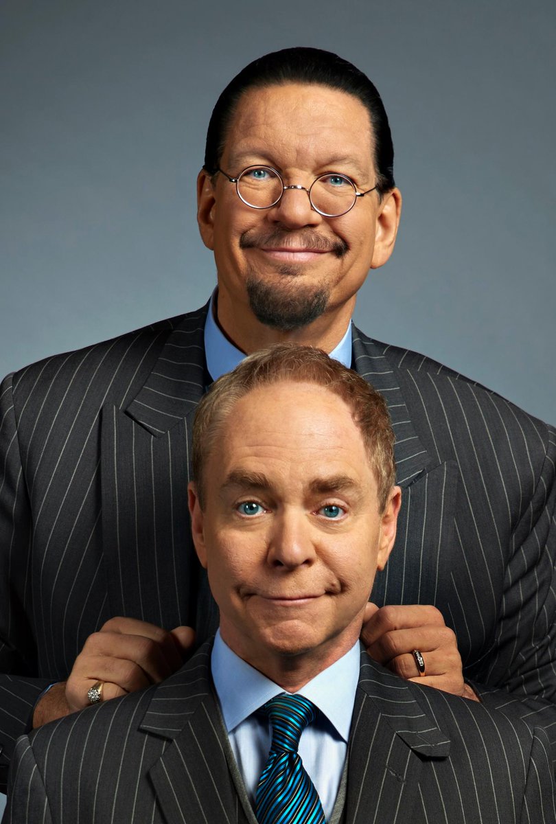 RioVegas's tweet photo. Happy #NationalMagicDay to the best magicians in the business, @pennjillette &amp; @MrTeller! https://t.co/Qt1WRzG2sj