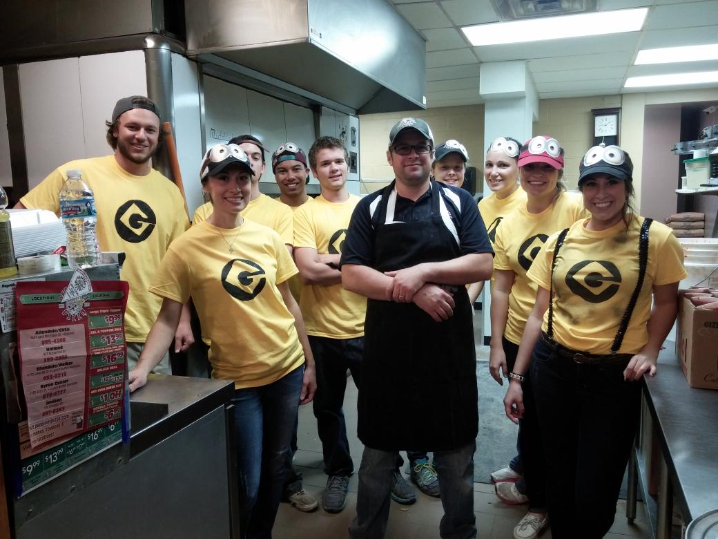 Peppinosxpress's tweet photo. 🎃🎃Last year we turned our staff into Minions, this year we are turning them into..........🎃🎃stay tuned!! https://t.co/buxIvk0dkw